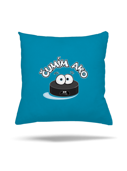 Čumím ako puk vankúš Blue Turquoise