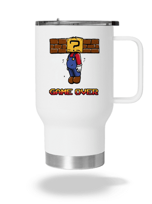 Game Over termohrnček White