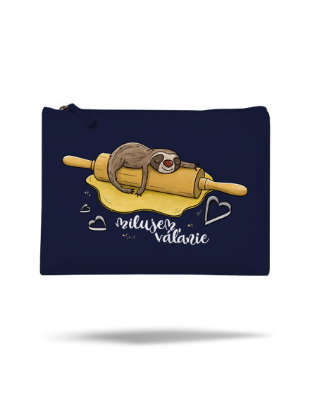 Milujem váľanie taštička French Navy