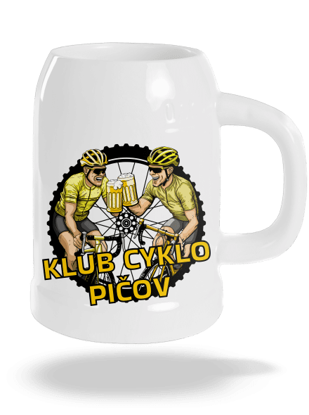 Klub cyklo pičov polliter White