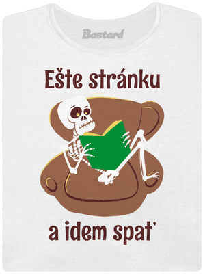 Ešte stránku dámske tričko prémium White