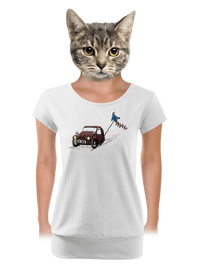 dámske tričko s lemom