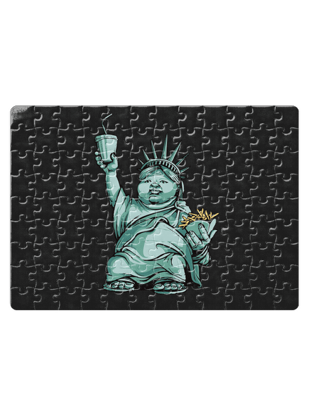 Americký idol puzzle White