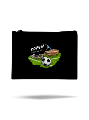 Kopem za svoj tím taštička Black