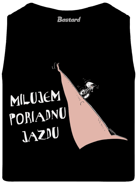 Milujem jazdu pánske tielko Black