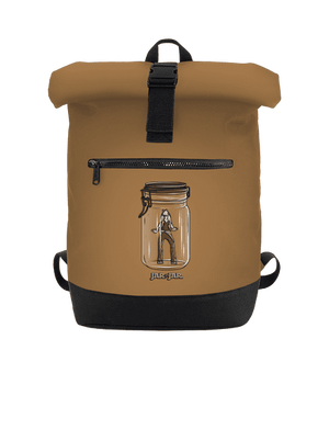 Jar in jar batoh Caramel