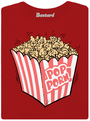 Popporn dámske tričko prémium Red Mal