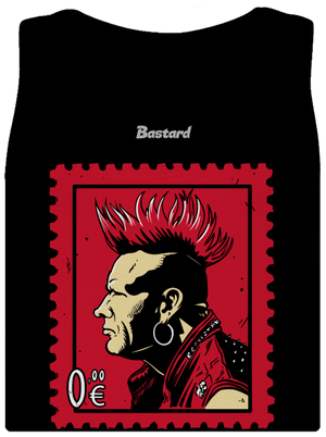 Známka punku dámske tielko klasické Black