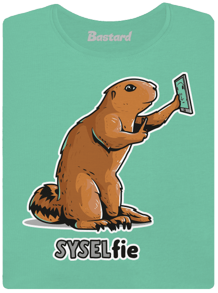 Syselfie dámske tričko prémium Mint Mal