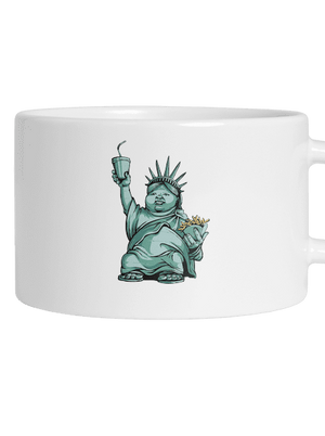 Americký idol hrnček makronka White