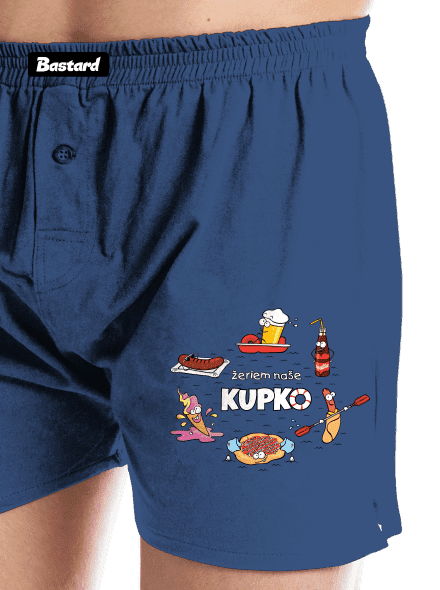 Slovenské kupko pánske trenky Blue