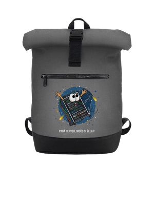 Padá server batoh Grey Marl