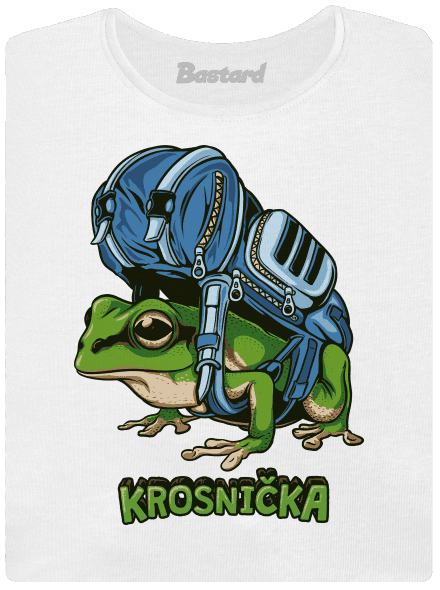 Krosnička dámske tričko prémium White