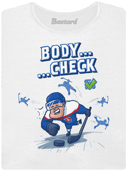 Body check dámske tričko White