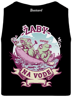 Žaby na vode pánske tielko Black