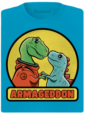 Armageddon dámske športové tričko Blue Atol