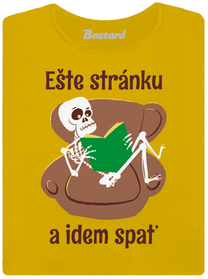 Ešte stránku dámske tričko Yellow