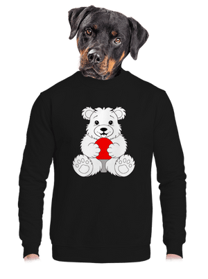 unisex mikina bez kapucne
