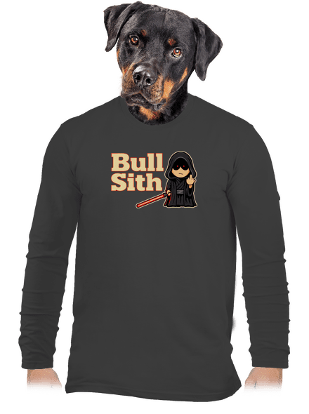 Bull sith pánske dlhý rukáv Dark Grey
