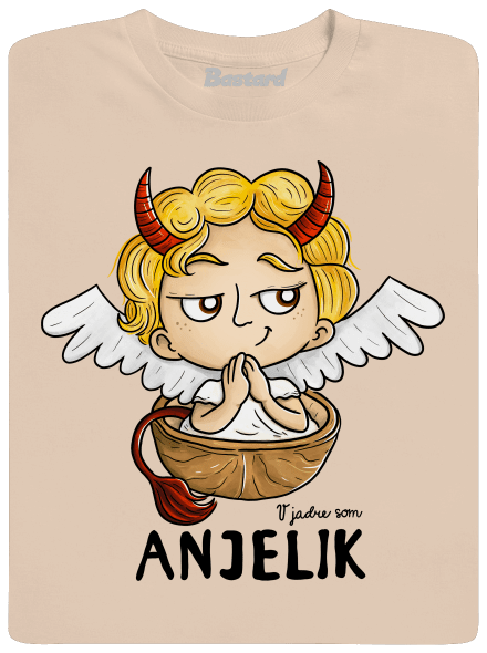 Anjelik pánske tričko Sand