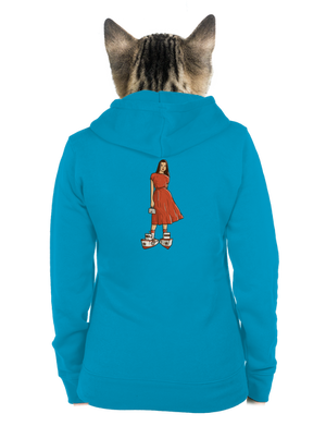 dámska mikina na zips