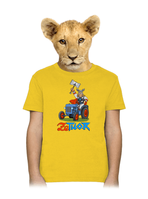 ZeThor detské tričko Gold