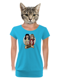 dámske tričko s lemom