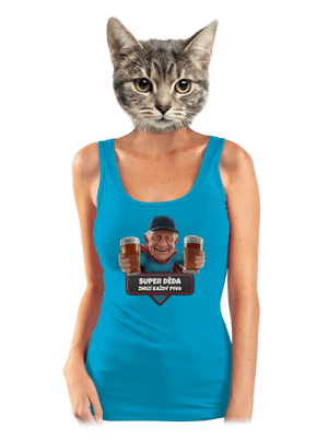 Super dedo dámske tielko klasické Blue Atol