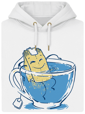 Relax unisex mikina premium Snowwhite