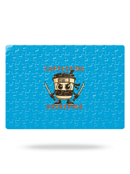 Cappuccino Assasino – Italian Brainrot puzzle White