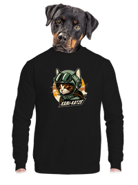 unisex mikina bez kapucne