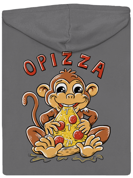 Opizza dámska mikina na zips Steel Gray