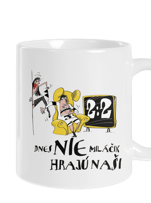 Hrajú naši klasický hrnček White