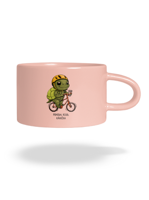 Pohoda, kľud hrnček makronka Pink Macaron