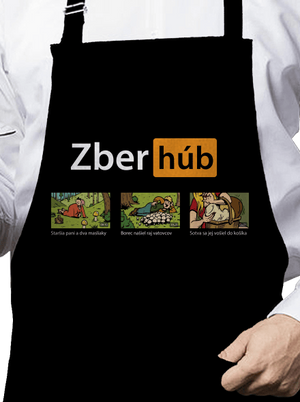 Zber húb zástera Black