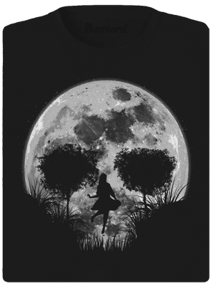 Smrtiaci spln dámske športové tričko Black