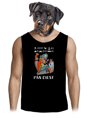 Pán ciest pánske tielko Black