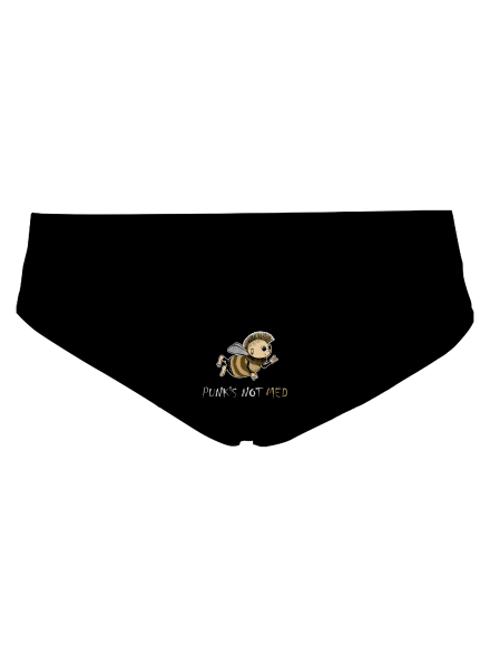 Punks Not Med dámske nohavičky Black