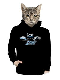 dámska mikina klokanka