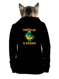 dámska mikina na zips