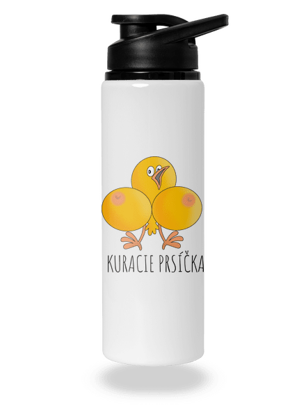 Kuracie prsíčka flaša na vodu White