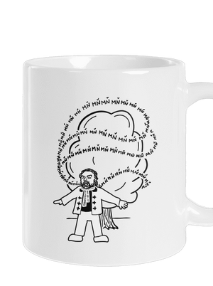 Cimrman: MŇ MŇ MŇ klasický hrnček White