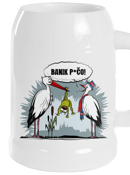 Banik p*čo! polliter White