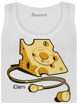 iDam dámske tielko klasické White