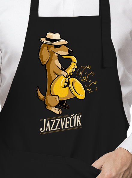 Jazzvečík zástera Black