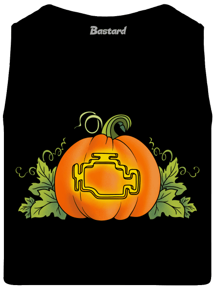 Strašidelný Halloween pánske tielko Black