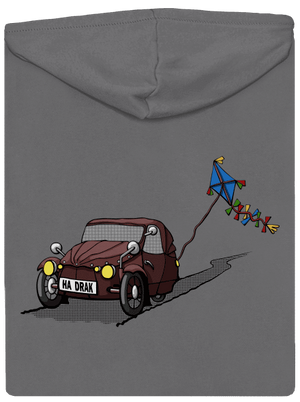 Hadrák dámska mikina na zips Steel Gray