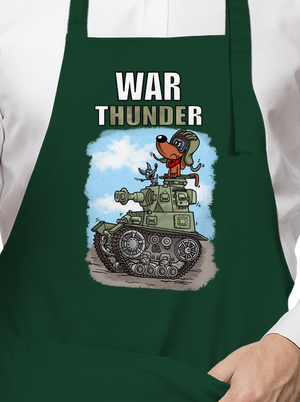 War Hunde zástera Bottle Green