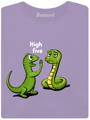 High Five dámske tričko s lemom Lavender