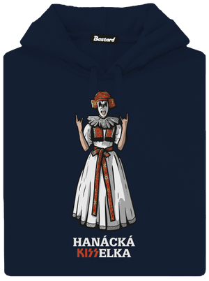 Hanácká Kisselka pánska mikina klokanka Navy